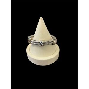 Two Tone Cable Bracelet